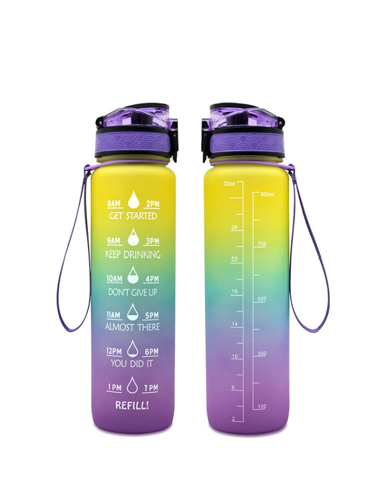 Clear Water Bottle Kawaii Cup Free Infuser Sports