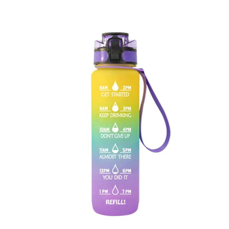 Clear Water Bottle Kawaii Cup Free Infuser Sports