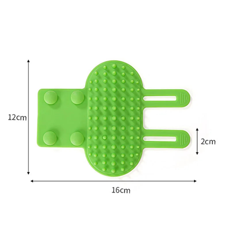 Wall Corner Cat Hair Removal Massage Scratching Rubbing Brush kitten Grooming