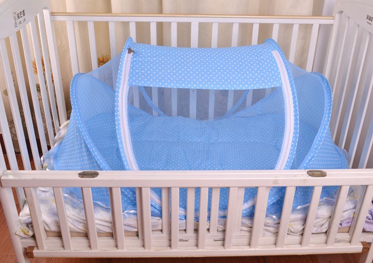 Foldable  Baby Bed Net With Pillow Net