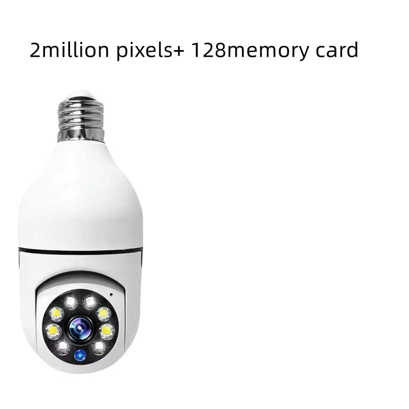 5GWiFi CAMERA 1080P Bulb 4X Zoom E27 Home Alarm Monitor