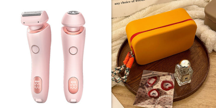 Razor Hair Remover 2 In 1 Epilator USB Rechargeable