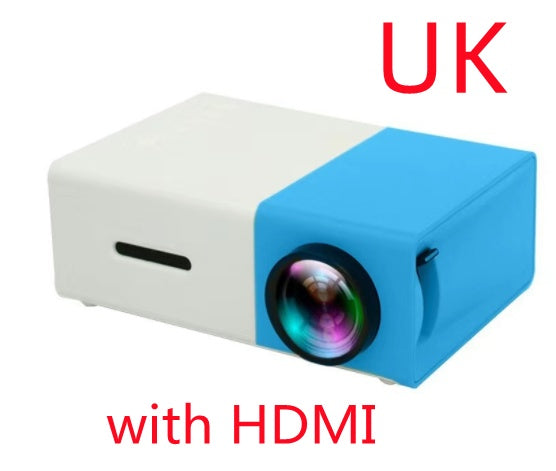 Portable Projector 3D Hd Led Home Theater Cinema HDMI
