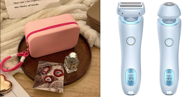 Razor Hair Remover 2 In 1 Epilator USB Rechargeable