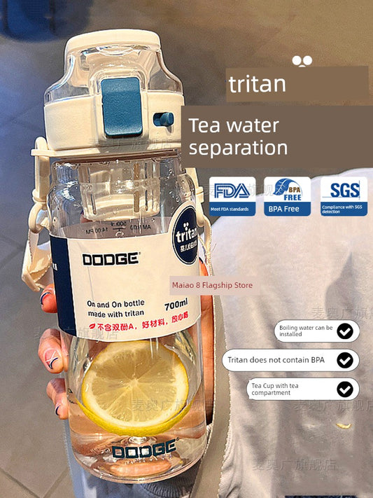 Tritan Girls 1000ml Ton Barrels Tea Brewing Water Cup