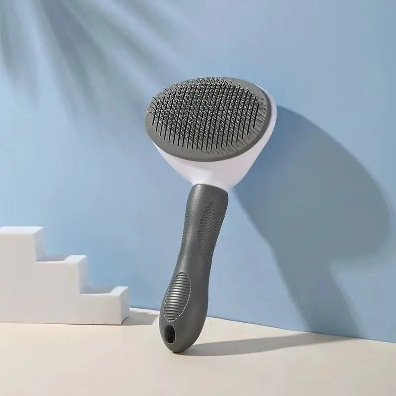 Dog & Cat Self Clean Shedding Brush Hair Remover