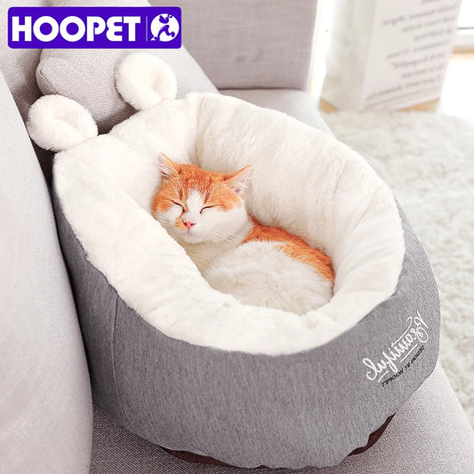 HOOPET Pet Cat Dog Bed Warming Dog House