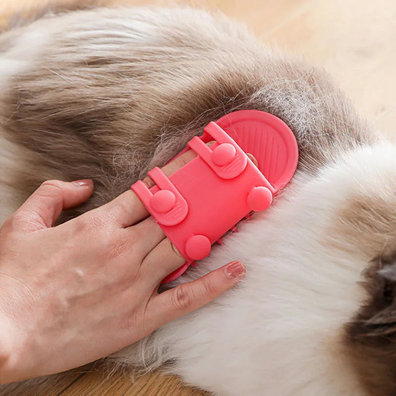 Wall Corner Cat Hair Removal Massage Scratching Rubbing Brush kitten Grooming