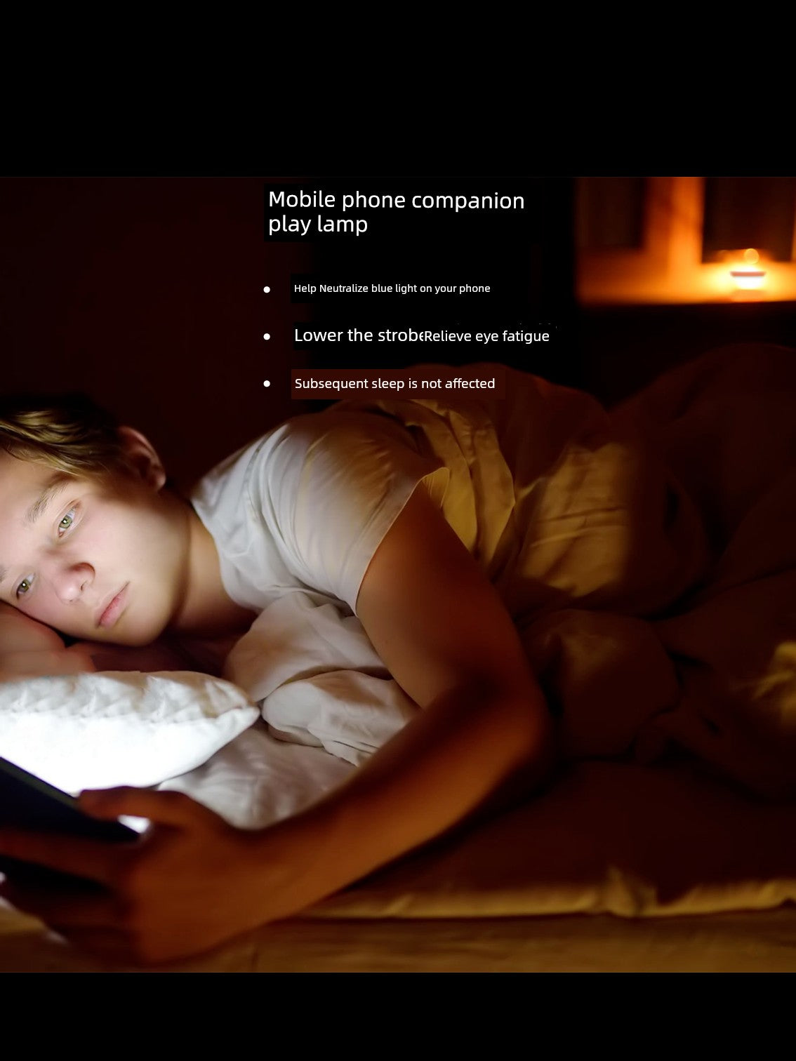 Kids Sleep Aid Lamp, Mobile Phone Play, Maternal and Child Night Lamp
