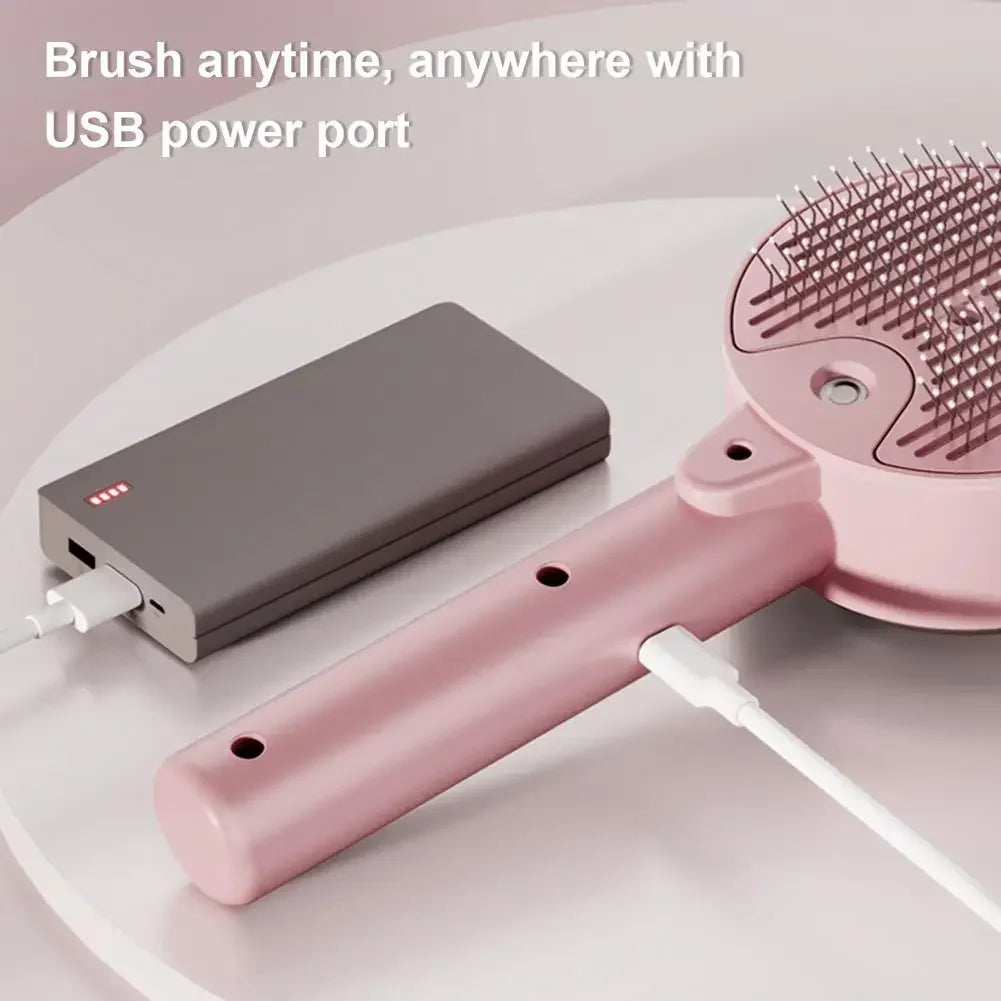 Spray Brush for Shedding Hair Removal Pet Dog Cat with Steam