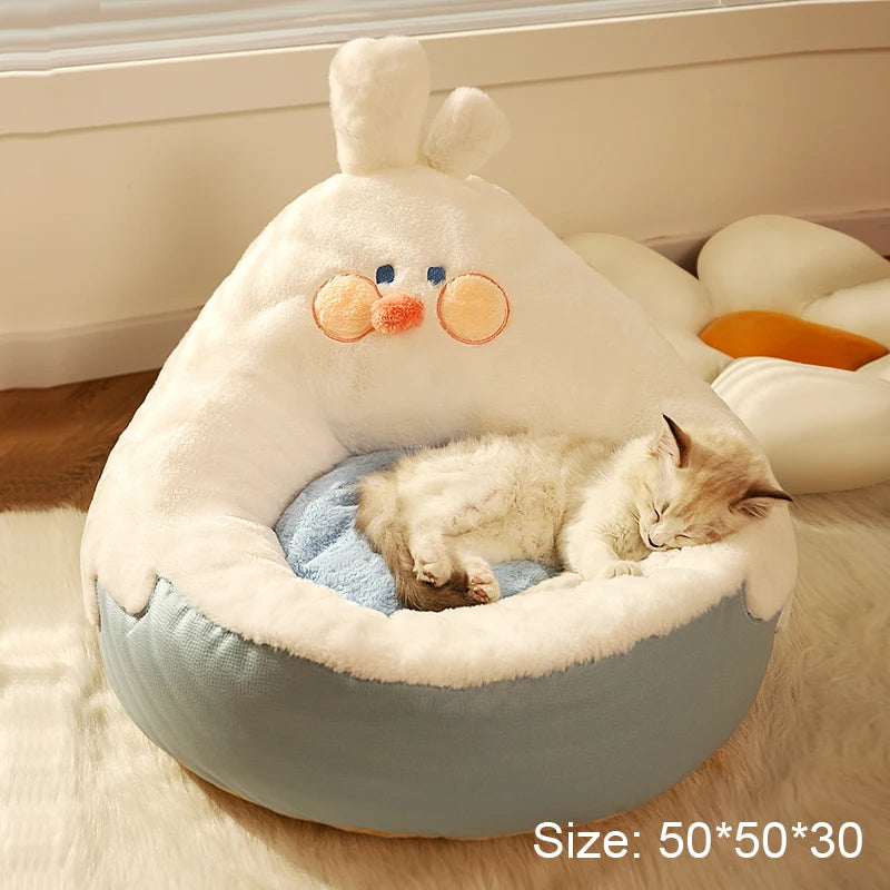 HOOPET Pet Cat Dog Bed Warming Dog House