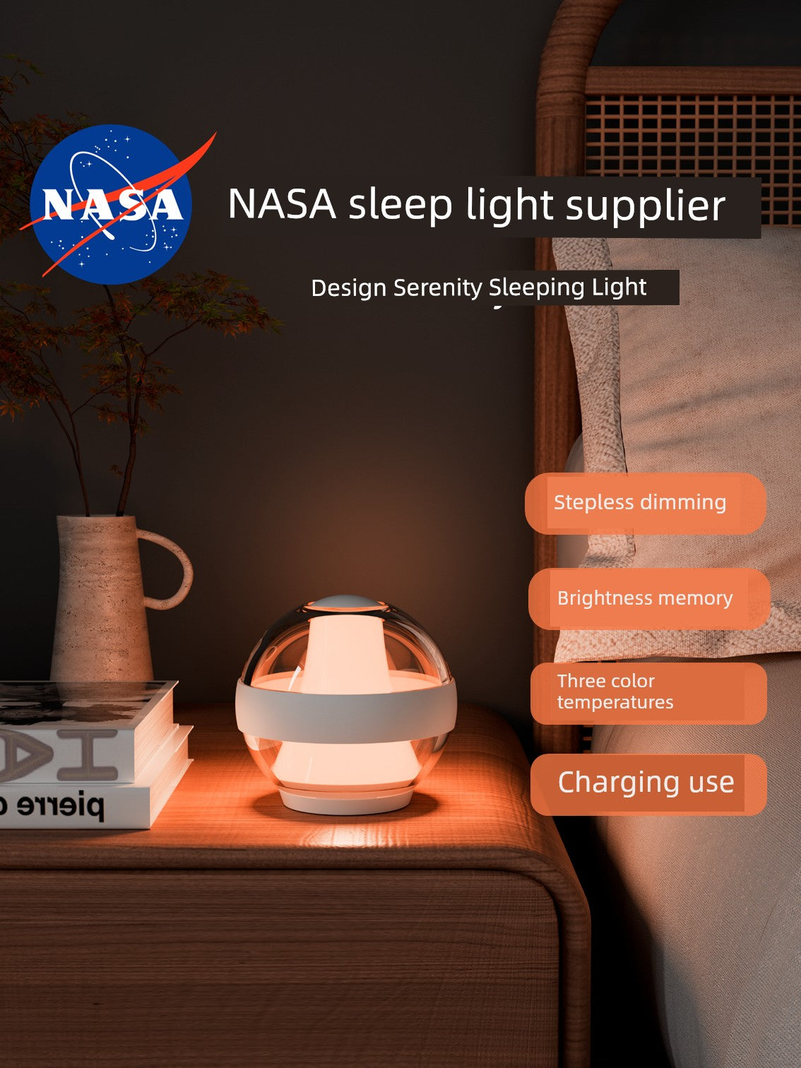 Kids Sleep Aid Lamp, Mobile Phone Play, Maternal and Child Night Lamp