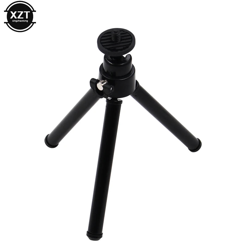 Tripod 2 Section Holder for Projector Camera Desktop Tripod Stand Mount for Mobile Phone