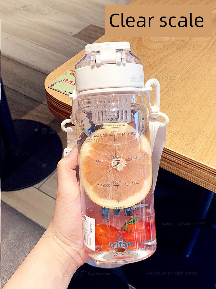 Tritan Girls 1000ml Ton Barrels Tea Brewing Water Cup