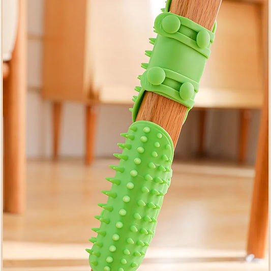 Wall Corner Cat Hair Removal Massage Scratching Rubbing Brush kitten Grooming