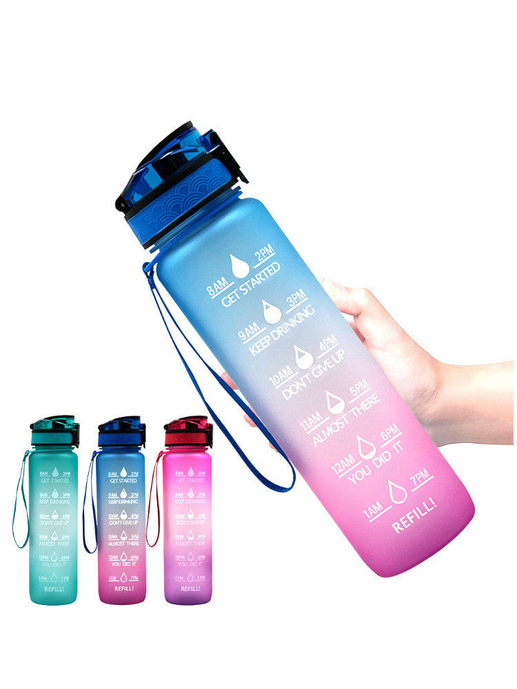 Clear Water Bottle Kawaii Cup Free Infuser Sports