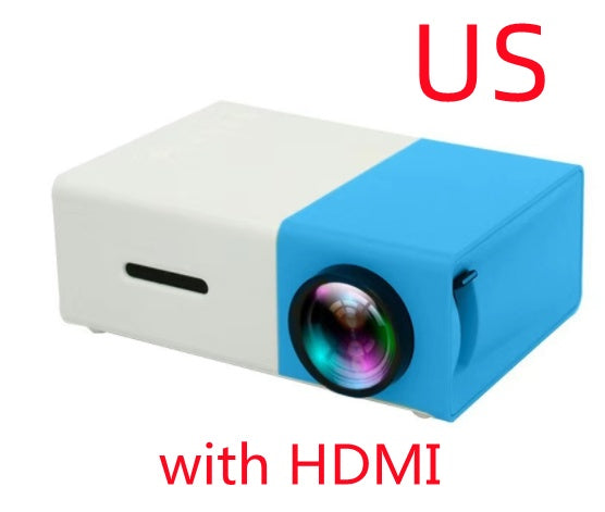 Portable Projector 3D Hd Led Home Theater Cinema HDMI