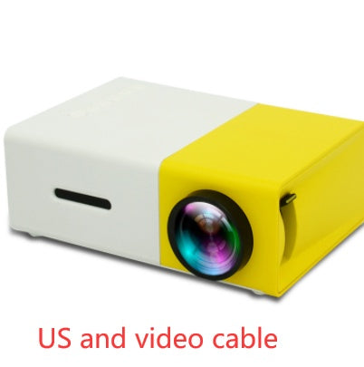 Portable Projector 3D Hd Led Home Theater Cinema HDMI