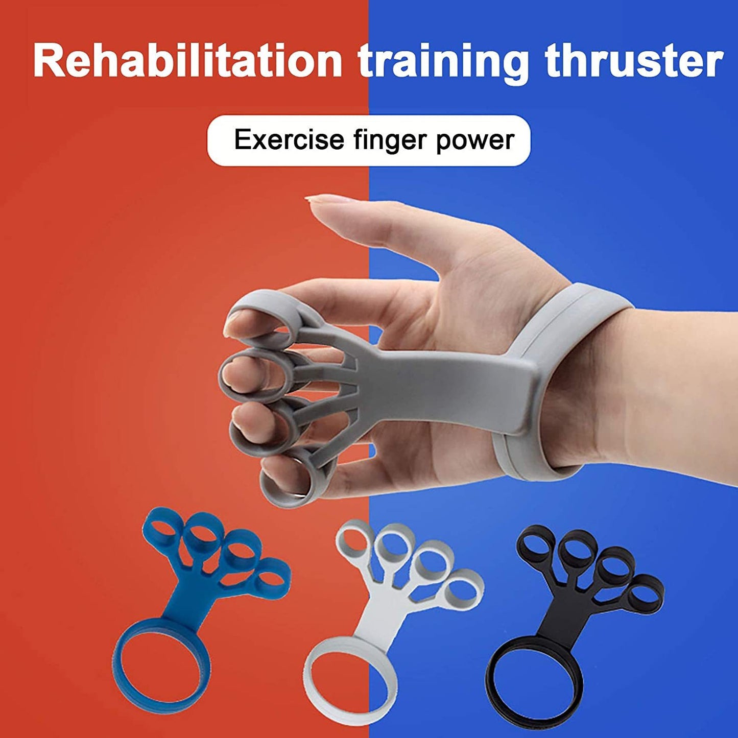 Silicone Finger Exercise Strengthen Rehabilitation