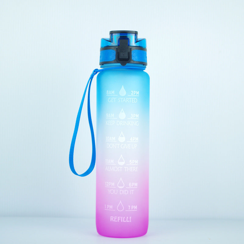 Clear Water Bottle Kawaii Cup Free Infuser Sports