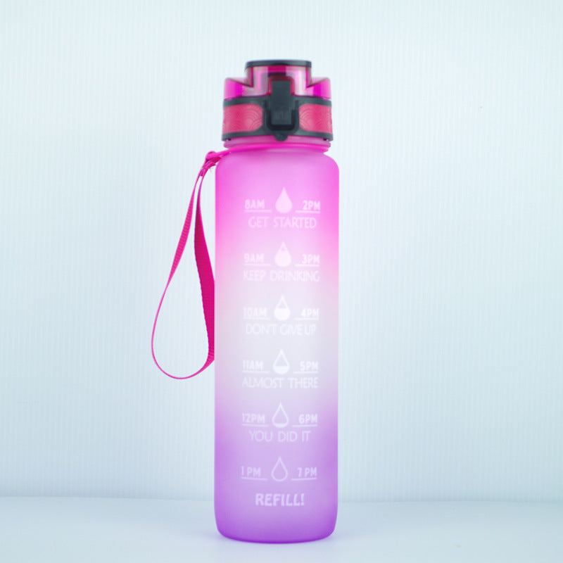 Clear Water Bottle Kawaii Cup Free Infuser Sports