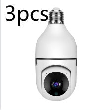 5GWiFi CAMERA 1080P Bulb 4X Zoom E27 Home Alarm Monitor