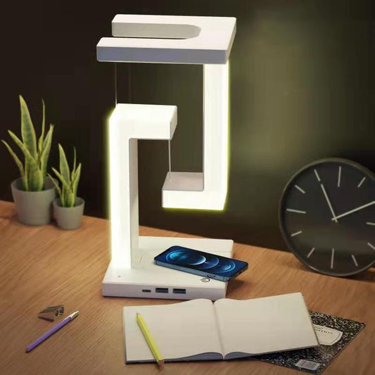 Table Lamp Balance Smartphone Wireless Charging Suspension, Lamp Floating